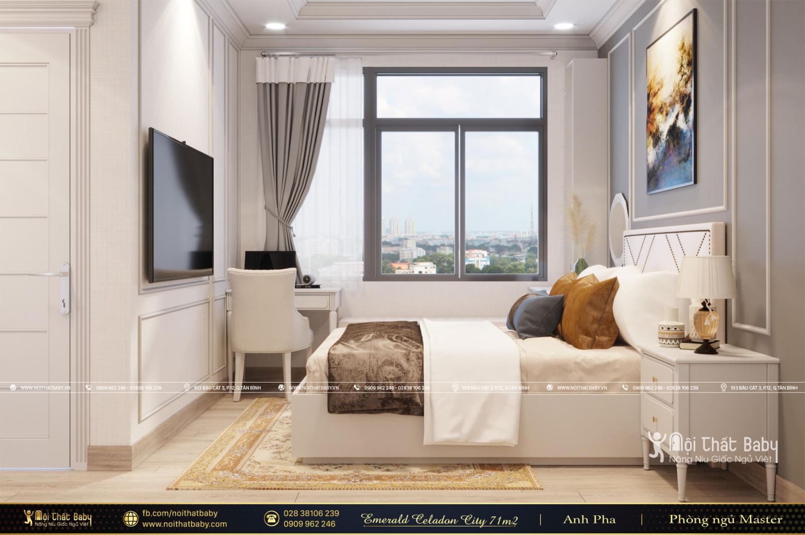 Tổng hợp các mẫu thiết kế nội thất Chung cư Emerald Celadon City